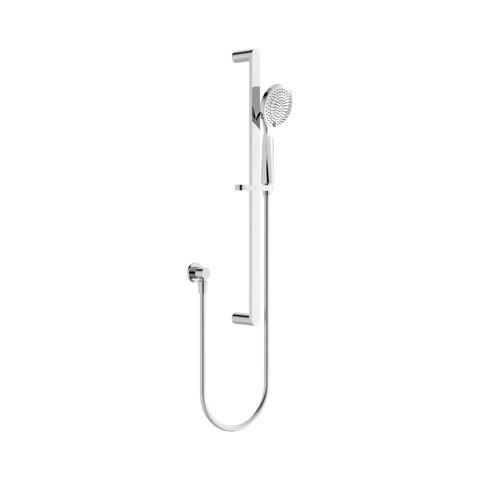 Nero Ecco Shower Rail With Air Shower - Chrome