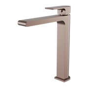 Nero Bianca Tall Basin Mixer - Brushed Bronze