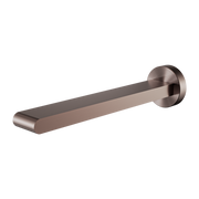 Nero Bianca Fixed Bath Spout Only 240mm - Brushed Bronze