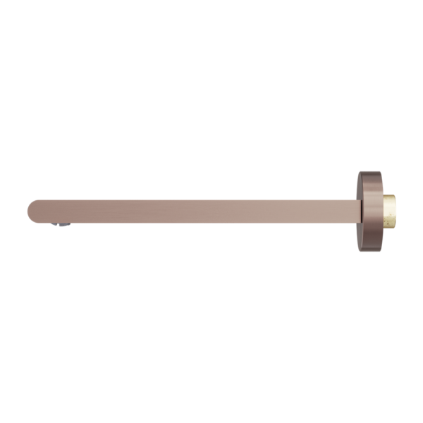 Nero Bianca Fixed Bath Spout Only 240mm - Brushed Bronze