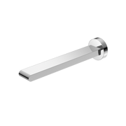 Nero Bianca Fixed Bath Spout Only 240mm - Chrome