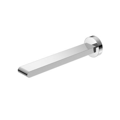 Nero Bianca Fixed Bath Spout Only 240mm - Chrome