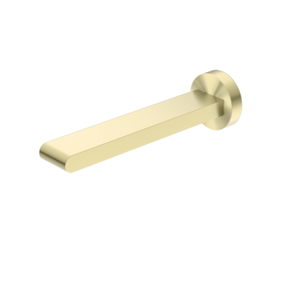 Bianca Fixed Bath Spout Only 200mm - Brushed Gold