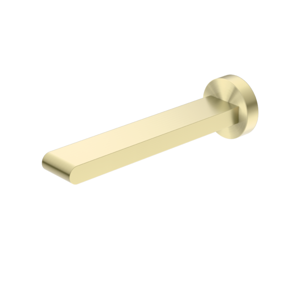 Bianca Fixed Bath Spout Only 200mm - Brushed Gold