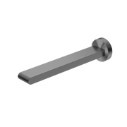 Nero Bianca Fixed Bath Spout Only 240mm - Gunmetal