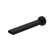 Nero Bianca Fixed Bath Spout Only 240mm - Matte Black