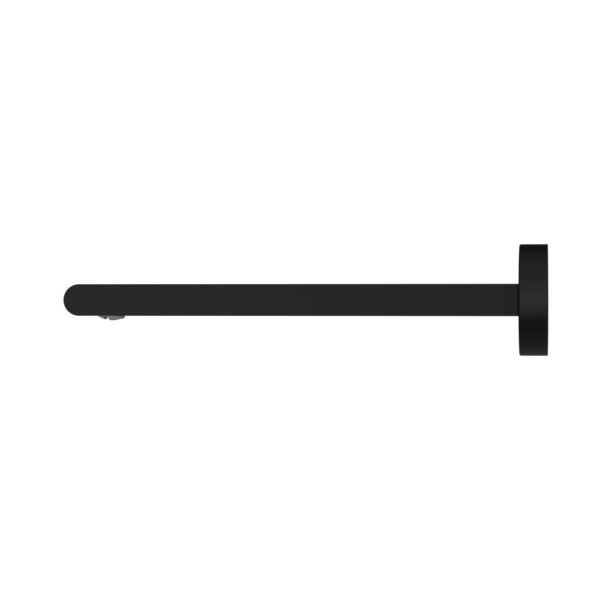 Nero Bianca Fixed Bath Spout Only 240mm - Matte Black