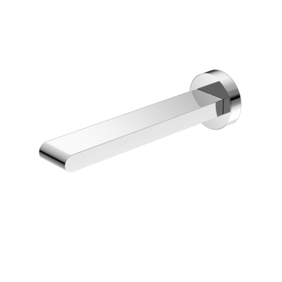 Nero Bianca Fixed Bath Spout Only 200mm - Chrome