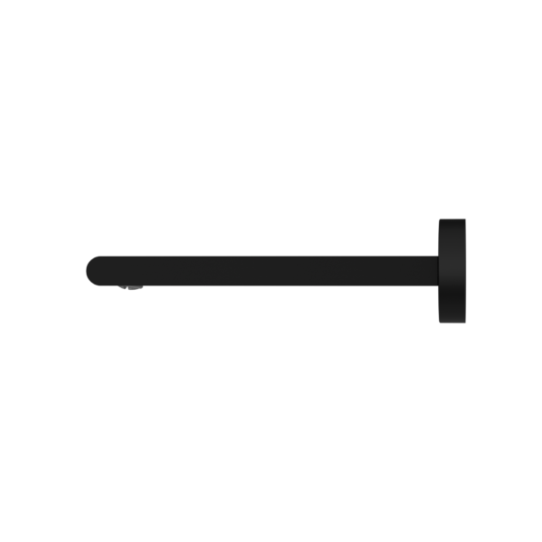 Nero Bianca Fixed Bath Spout Only 200mm - Matte Black