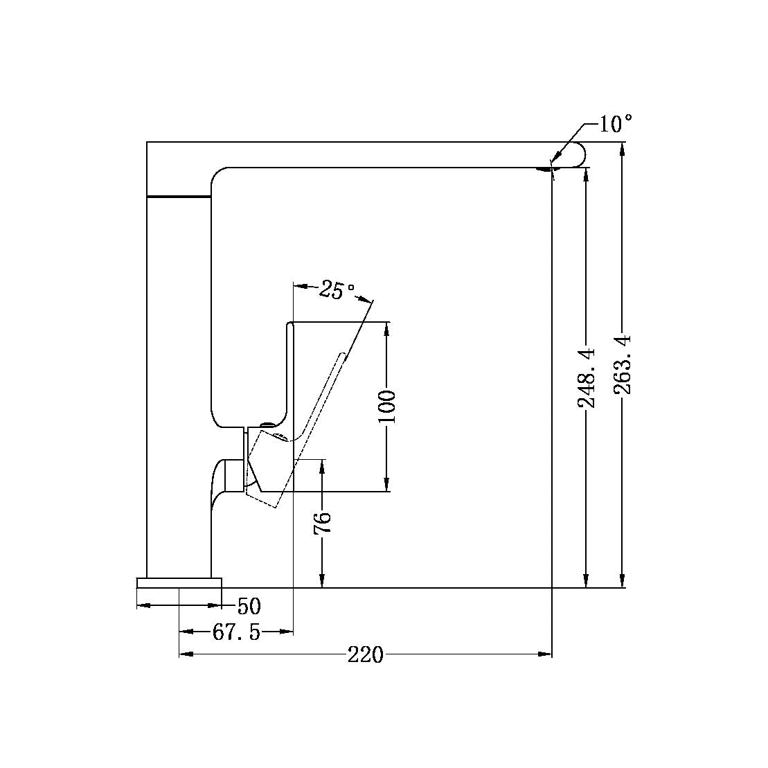 Bianca Kitchen Mixer Draw Plan