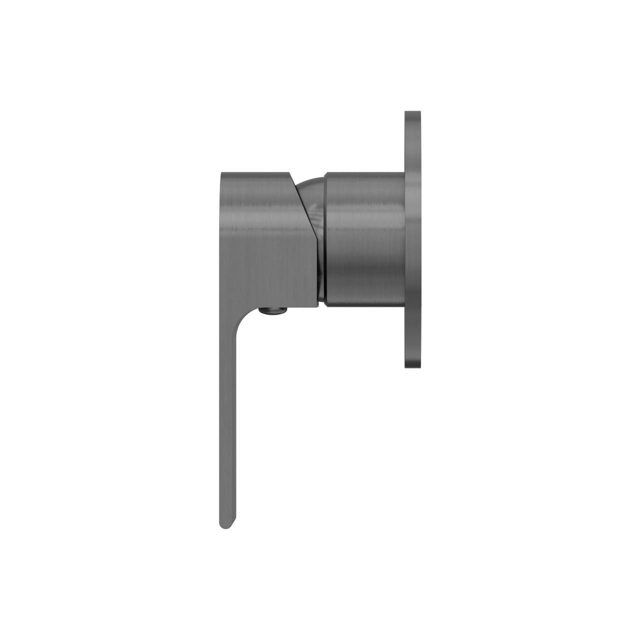Nero Bianca Shower Mixer 80mm Plate - Gunmetal