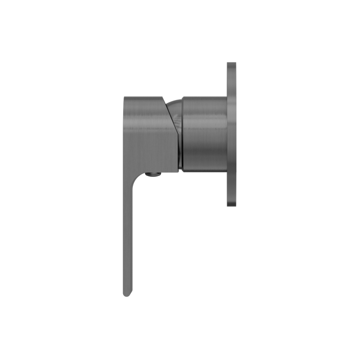 Nero Bianca Shower Mixer 80mm Plate - Gunmetal