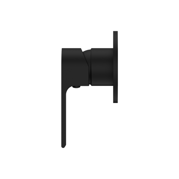 Nero Bianca Shower Mixer 80mm Plate - Matte Black