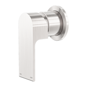 Nero Bianca Shower Mixer 60mm Plate - Brushed Nickel