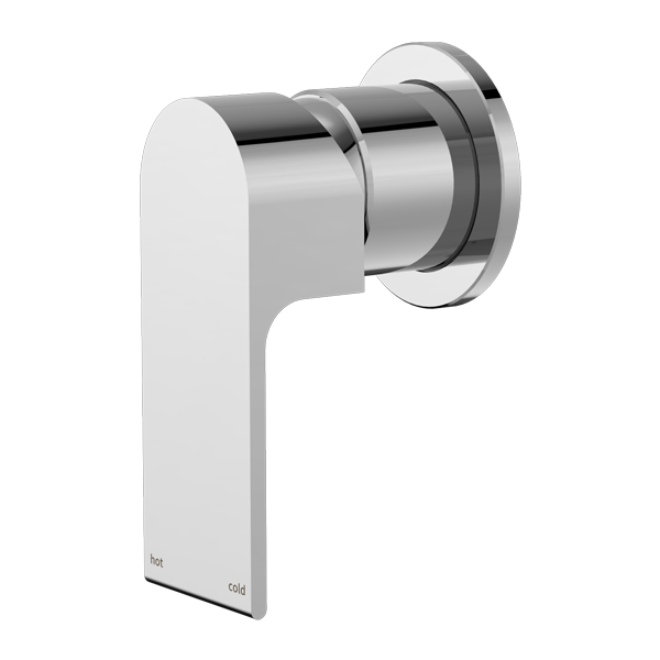Nero Bianca Shower Mixer 60mm Plate - Chrome