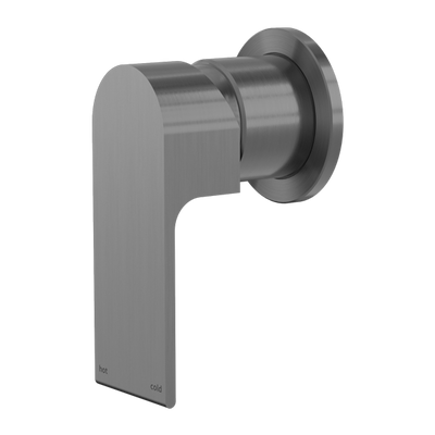 Nero Bianca Shower Mixer 60mm Plate - Gunmetal