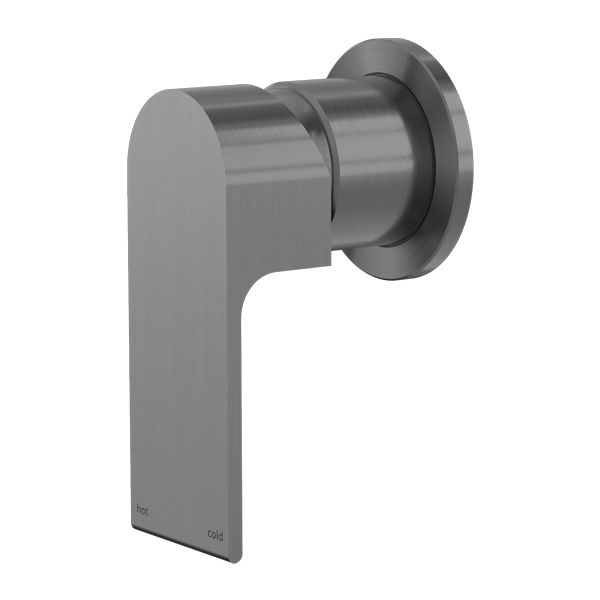 Nero Bianca Shower Mixer 60mm Plate - Gunmetal