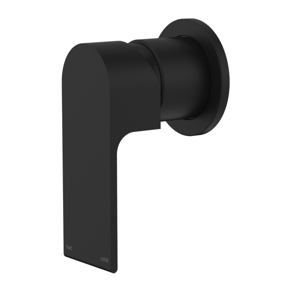 Nero Bianca Shower Mixer 60mm Plate - Matte Black