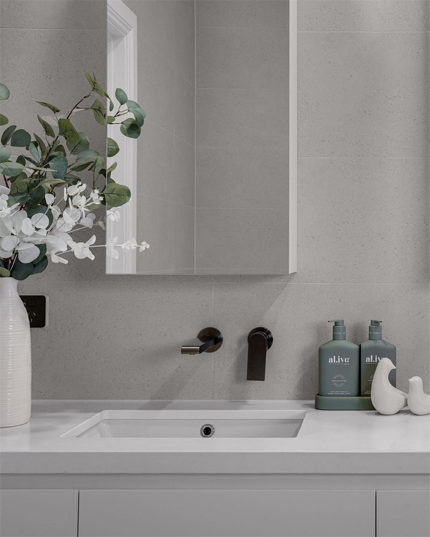 Wall Basin Mixer Gunmetal (Separate Black Plate)