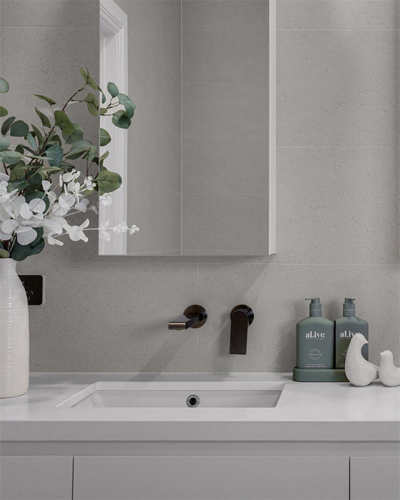 Wall Basin Mixer Gunmetal (Separate Black Plate)