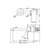 Wall Basin Mixer - Draw Plan