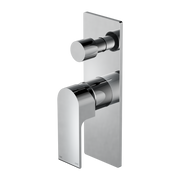 Nero Bianca Shower Mixer with Diverter - Chrome