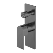Nero Bianca Shower Mixer with Diverter - Gunmetal
