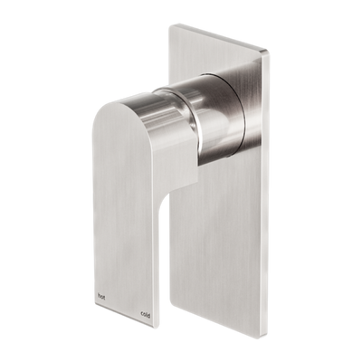 Nero Bianca Shower Mixer - Brushed Nickel
