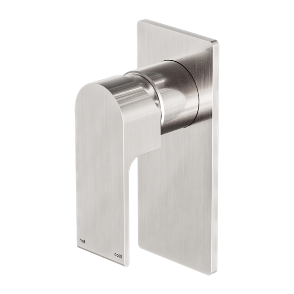 Nero Bianca Shower Mixer - Brushed Nickel