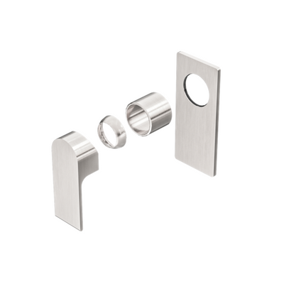 Nero Bianca Shower Mixer Trim Kits Only - Brushed Nickel