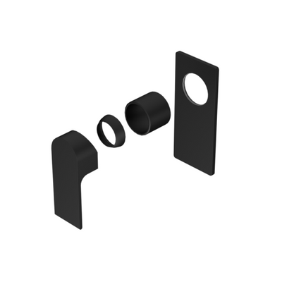 Nero Bianca Shower Mixer Trim Kits Only - Matte Black