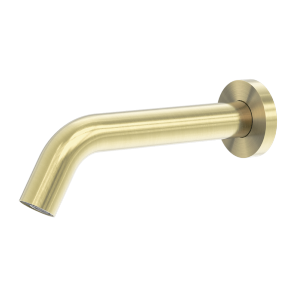 Mecca Wallmount Sensor Tap Brushed Gold