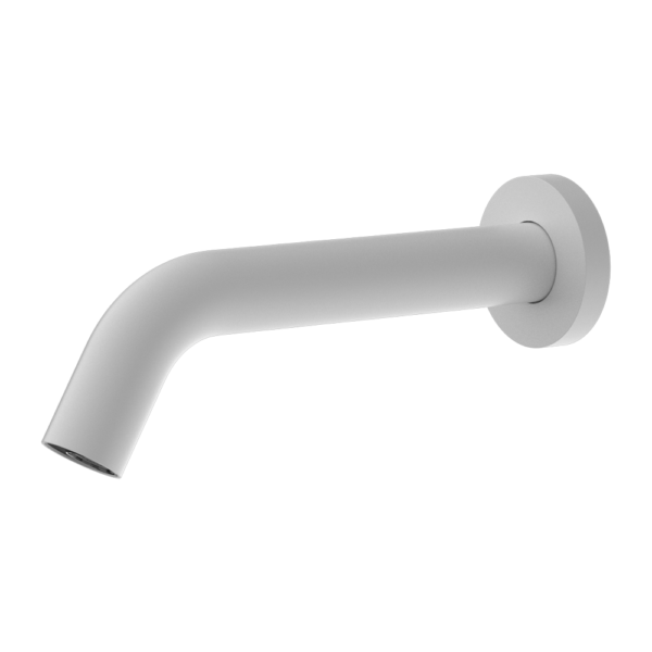 Mecca Wallmount Sensor Tap White Matte