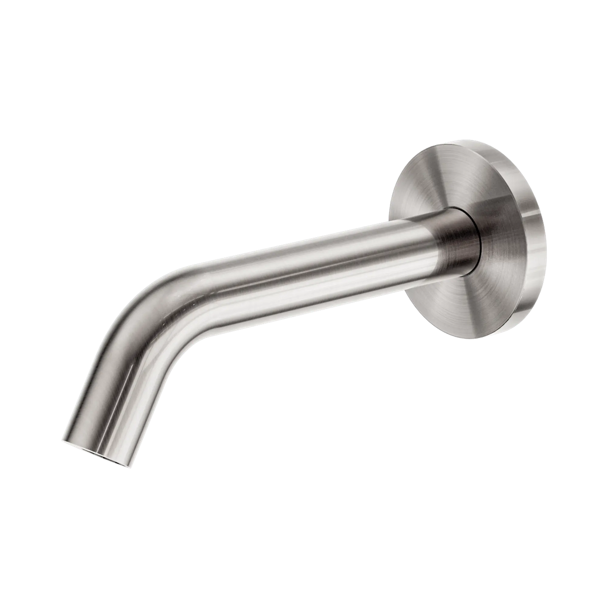 Mecca Wall-Mounted Sensor Tap with 80mm Wall Plate Brushed Nickel