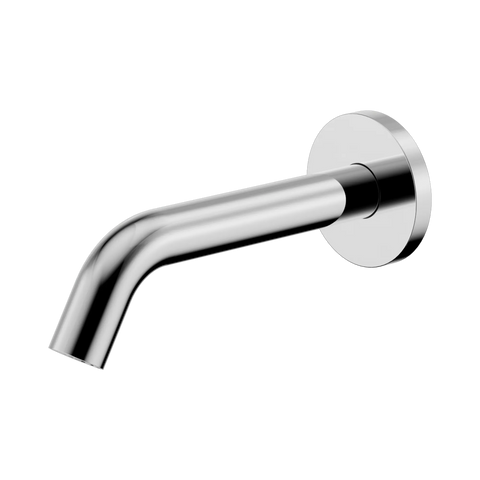 Nero Mecca Wall-Mounted Sensor Tap with 80mm Wall Plate Chrome