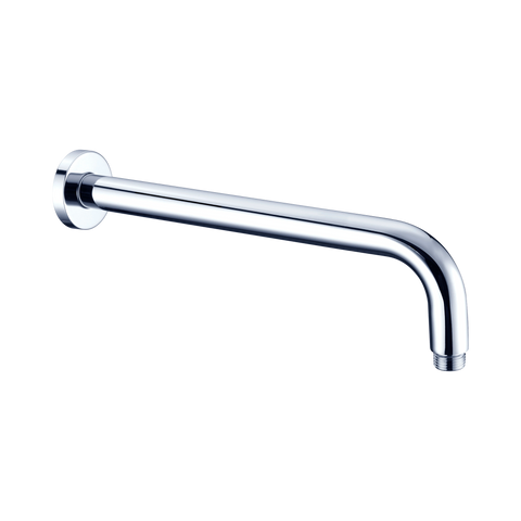 Nero Round Shower Arm 330mm Length Chrome
