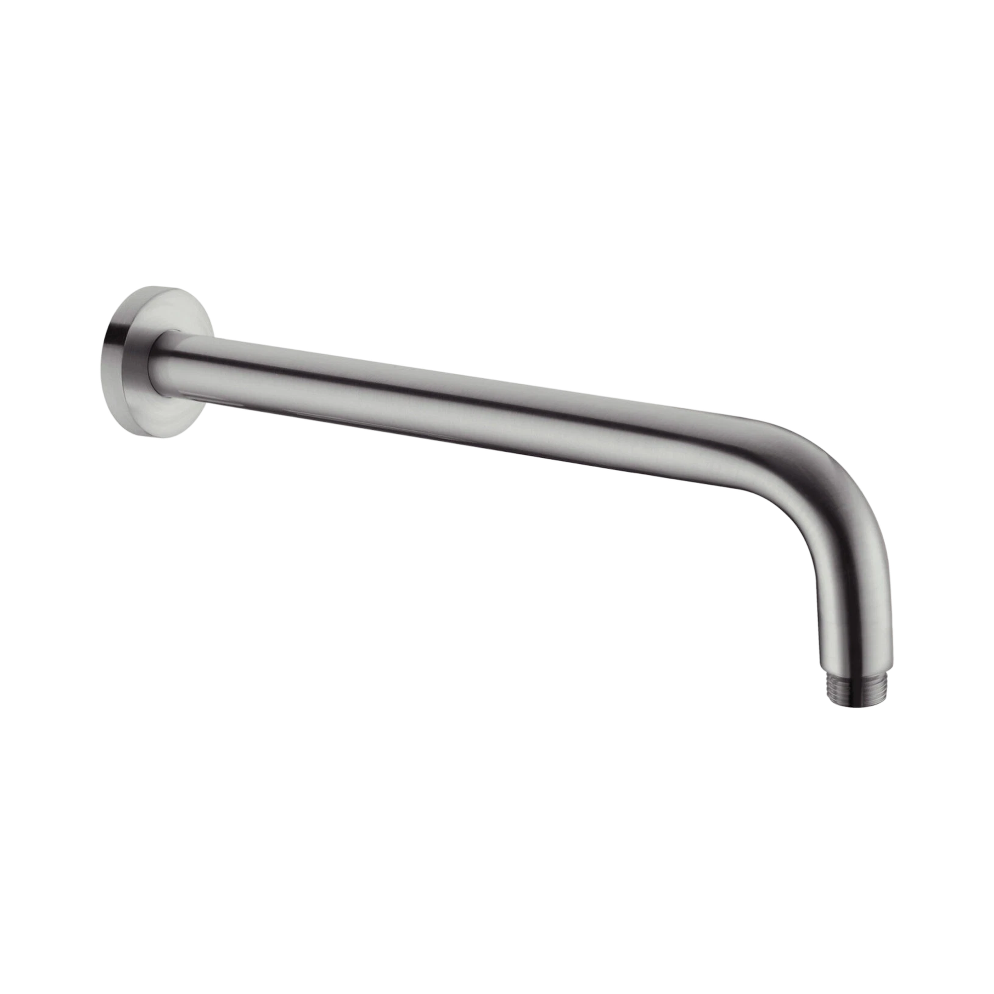 Nero Round Shower Arm 330mm Length Graphite