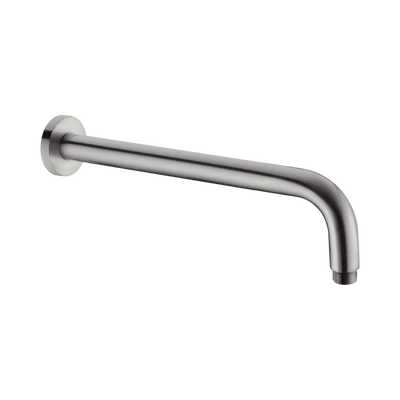 Nero Round Shower Arm 330mm Length Graphite