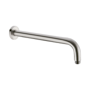 Nero Round Shower Arm Length 500mm Brushed Nickel