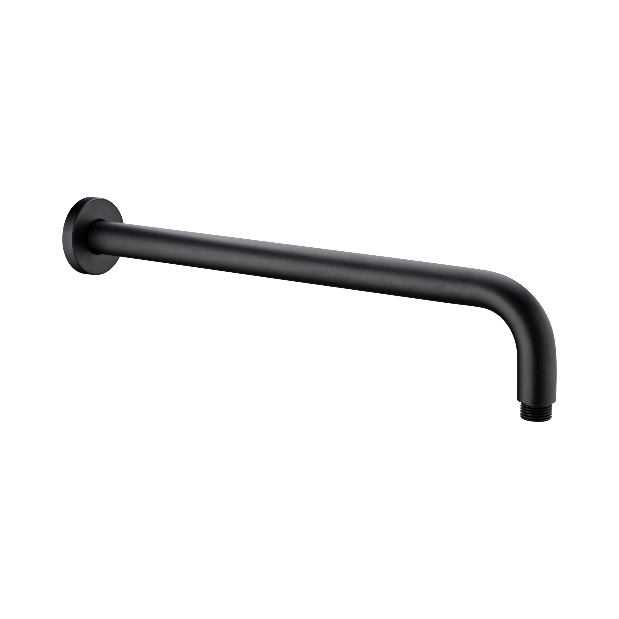 Nero Round Shower Arm Length 500mm Matte Black