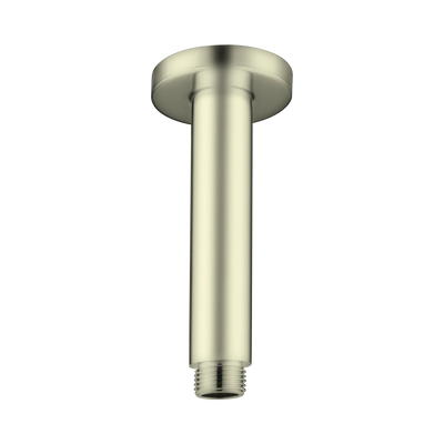 Nero Round Ceiling Arm 100mm Length Brushed Gold