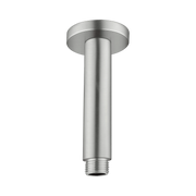 Nero Round Ceiling Arm 100mm Length Brushed Nickel