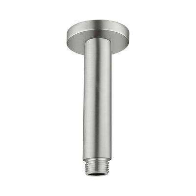 Nero Round Ceiling Arm 100mm Length Brushed Nickel