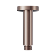 Nero Round Ceiling Arm 100mm Length Brushed Bronze