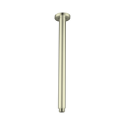 Nero Round Ceiling Arm 300mm Length Brushed Gold