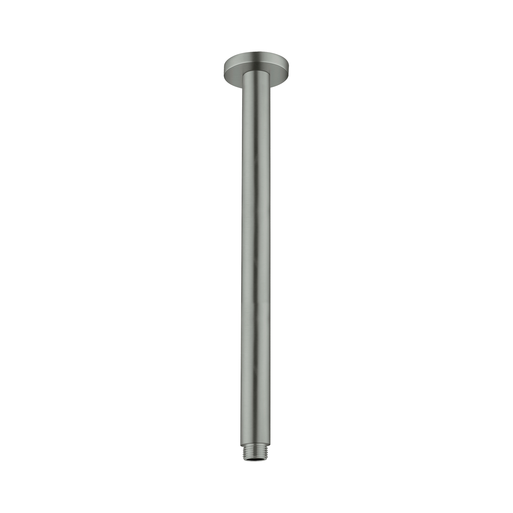 Nero Round Ceiling Arm 300mm Length Gun Metal