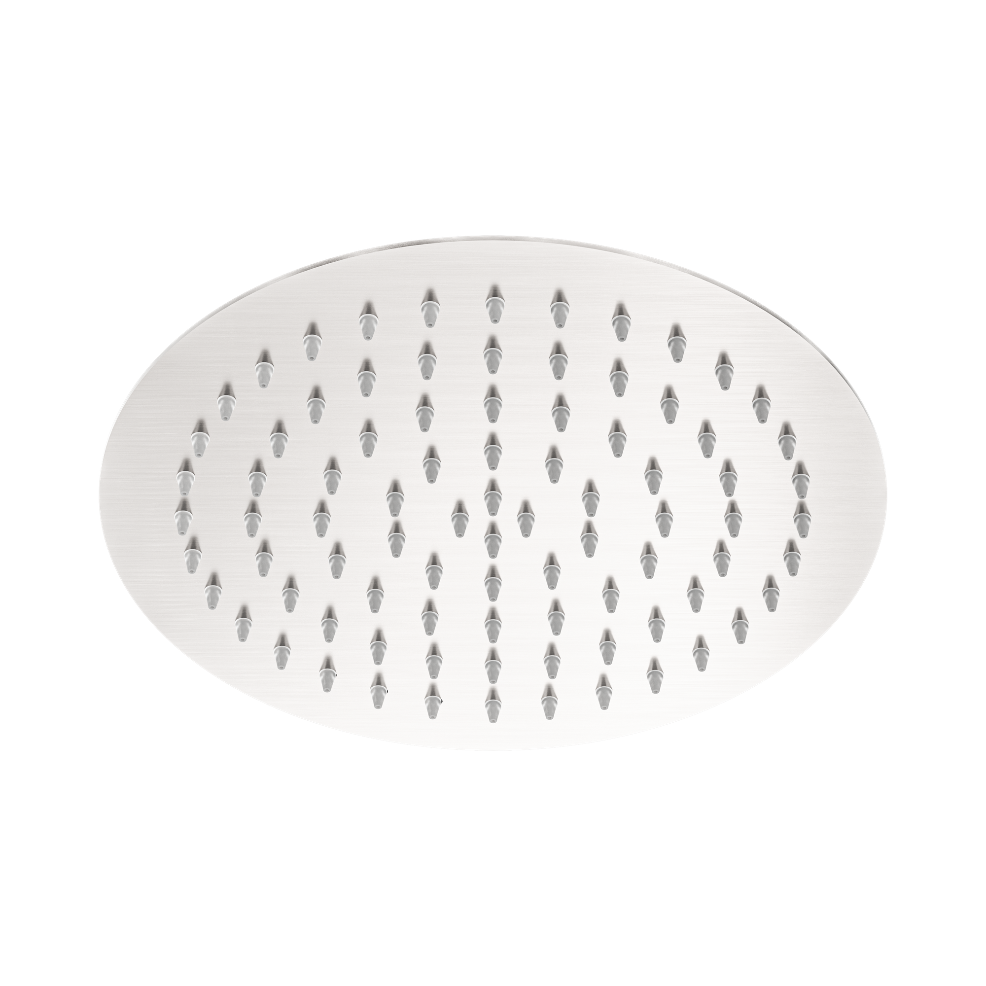 Nero 250mm Round Stainless Steel Shower Head Brushed Nickel