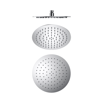 Nero 250mm Round Stainless Steel Shower Head Chrome