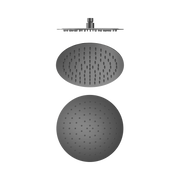 Nero 250mm Round Stainless Steel Shower Head Gun Metal