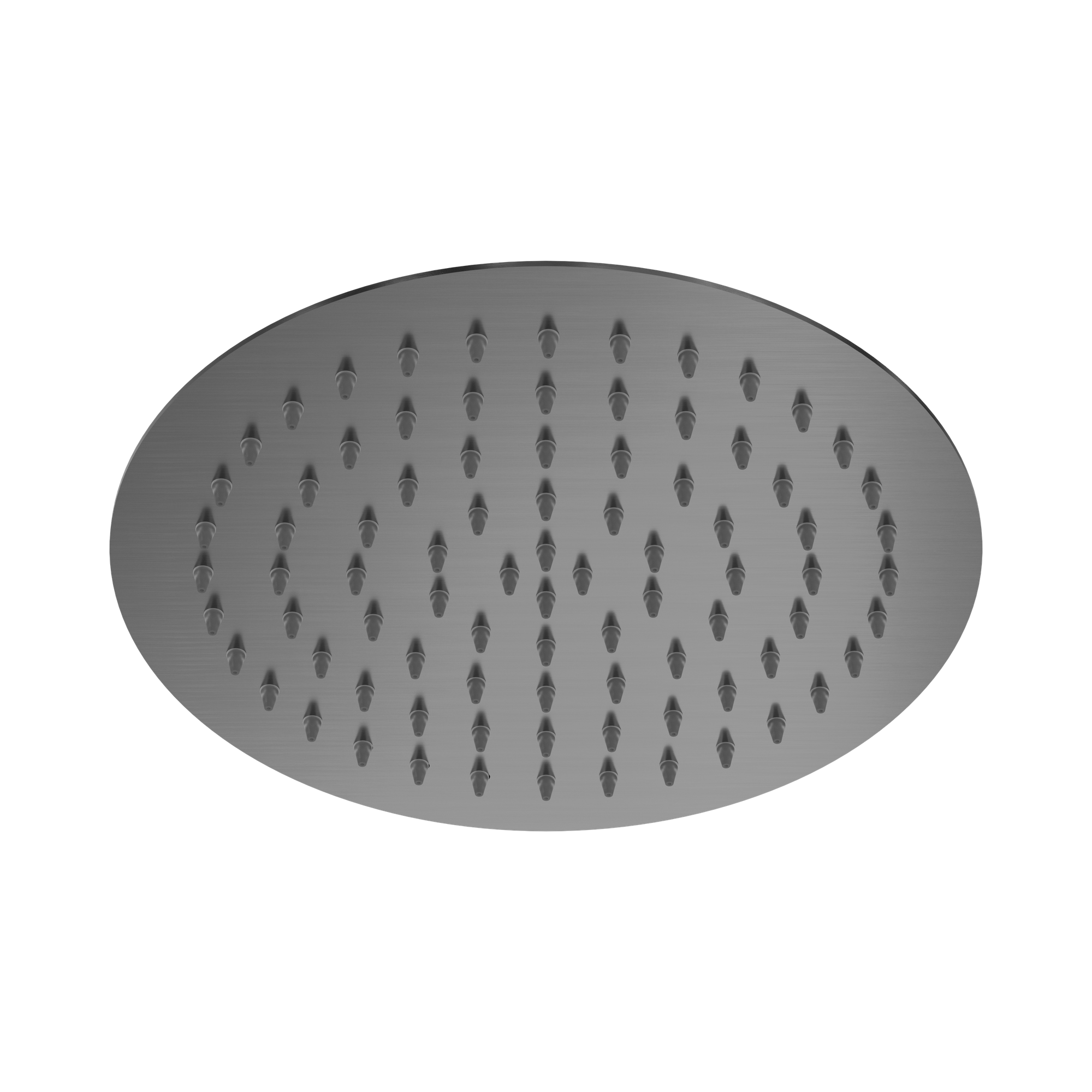 Nero 250mm Round Stainless Steel Shower Head Gun Metal